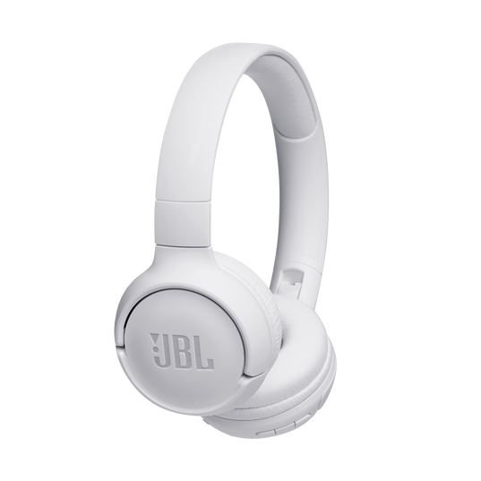 JBL Tune 500BT - White - Wireless on-ear headphones - Hero