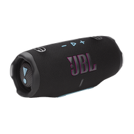 JBL Charge 6 - Black and Orange - Portable waterproof and drop-proof Bluetooth speaker - Hero