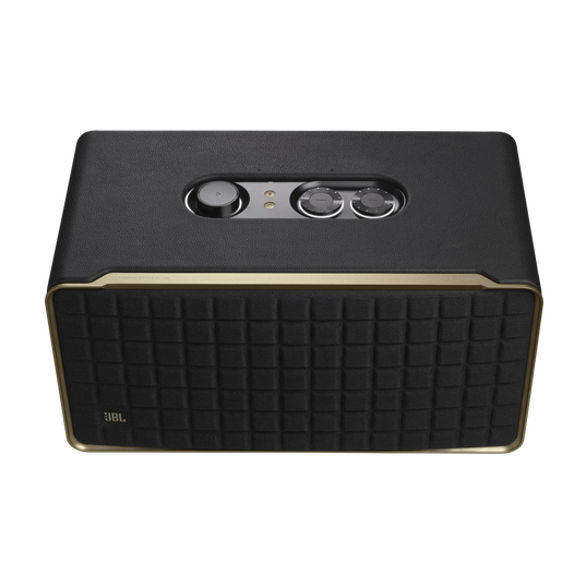 JBL Authentics 500 - Black - Hi-fidelity smart home speaker with Wi-Fi, Bluetooth and Voice Assistants with retro design. - Detailshot 2