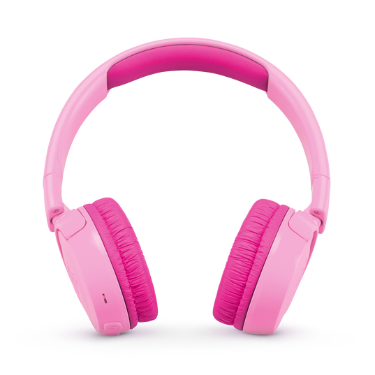 JBL JR300BT - Pink - Kids Wireless on-ear headphones - Front