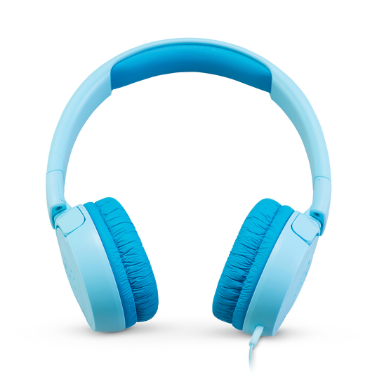 JBL JR300 - Ice Blue - Kids on-ear Headphones - Front
