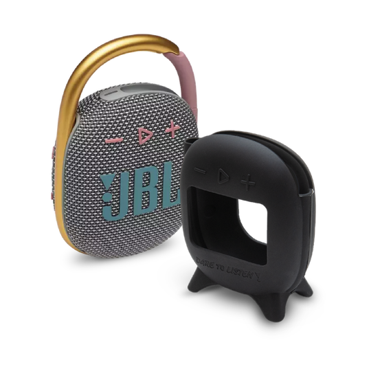 KIT JBL Clip 4 Grey + Estuche Clip 4 - Grey - ¡No te pierdas esta increíble oferta! Consigue el altavoz JBL Clip 4 y además lleva su estuche ¡completamente gratis!
Con una calidad de sonido excepcional y un diseño compacto y resistente, el JBL Clip 4 es el compañero perfecto para tus aventuras al aire libre. Además, con el estuche incluido podrás llevarlo a todas partes de forma segura y protegida. ¡Lleva el tuyo hoy mismo y disfruta de la música en cualquier lugar! - Hero