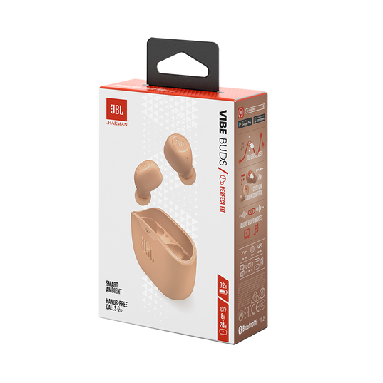 JBL Vibe Buds - Beige - True wireless earbuds - Detailshot 10