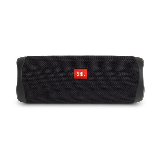 JBL Flip 5 - Black - Portable Waterproof Speaker - Front