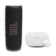 KIT JBL Flip 6 Black + Vibe Buds 2 White