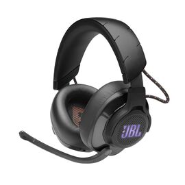 JBL Quantum 300  Auriculares integrales híbridos para gaming en PC con  cable y micrófono abatible
