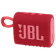 JBL Go 3 - Red - Portable Waterproof Speaker - Hero