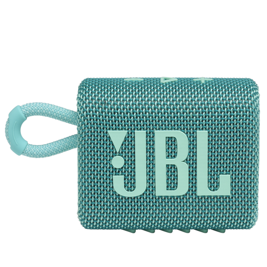 JBL Go 3 - Teal - Portable Waterproof Speaker - Front