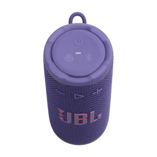 JBL Grip - Purple - Compact Bluetooth speaker with bold JBL Pro Sound and ambient light - Top image number null