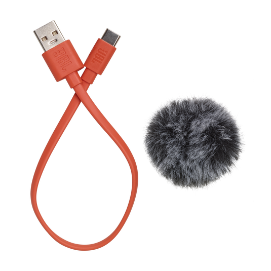 JBL Quantum Stream Wireless USB-C - Black - Wearable wireless streaming microphone - Left image number null