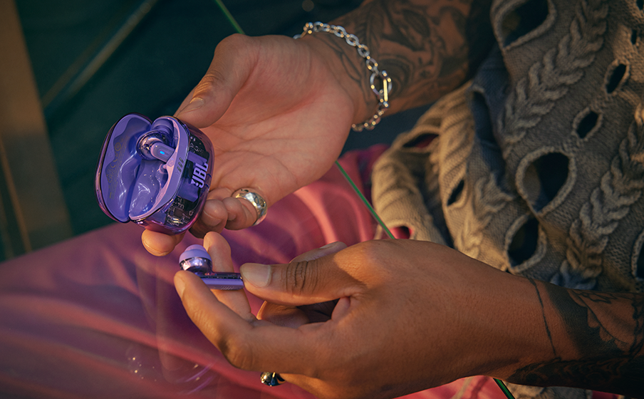 JBL Tune Beam 2 Ghost Edition JBL Pure Bass con sonido Spatial - Image