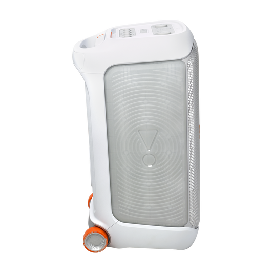JBL PartyBox Stage 320 - White - Portable party speaker with wheels - Left image number null