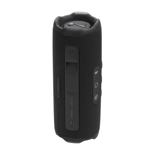 JBL Flip 7 - Black - Portable waterproof and drop-proof  speaker - Back image number null