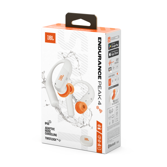 JBL Endurance Peak 4 | Auriculares deportivos True Wireless con