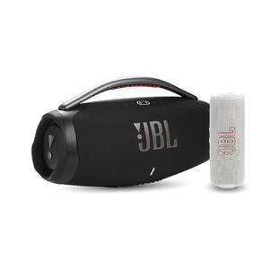 Image of KIT JBL Boombox 3 Black + Flip 7 White