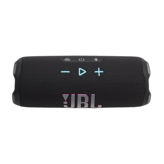 JBL Flip 7 - Funky Black - Portable waterproof and drop-proof speaker - Top image number null