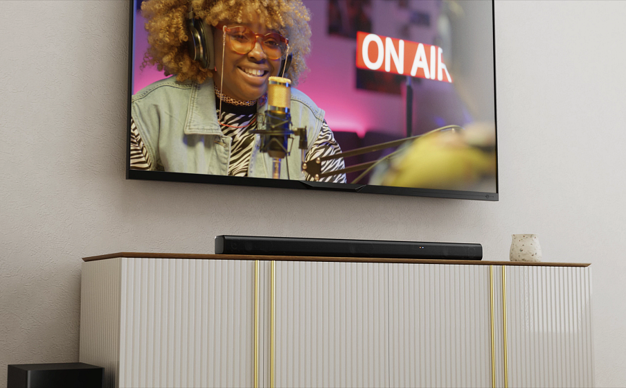 JBL Cinema SB550 El controlador de canal central específico proporciona una claridad de voz superior - Image