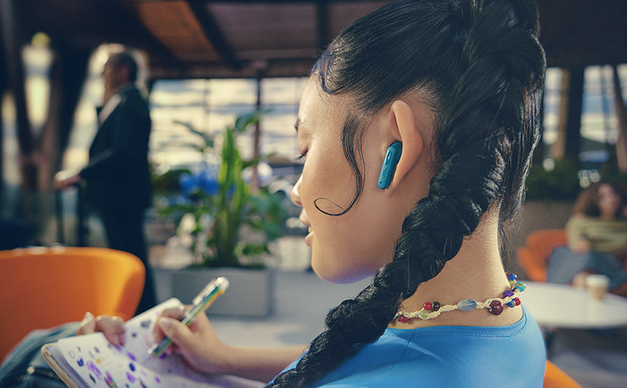 JBL Tune Beam 2 Cancelación de ruido adaptativa con Smart Ambient - Image