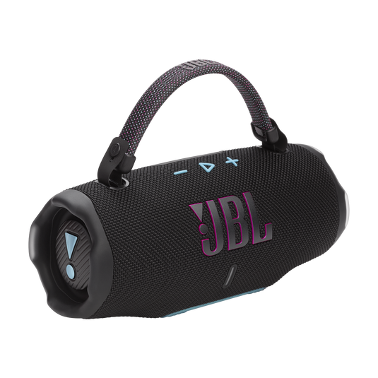 JBL Charge 6 - Black and Orange - Portable waterproof and drop-proof Bluetooth speaker - Detailshot 1 image number null